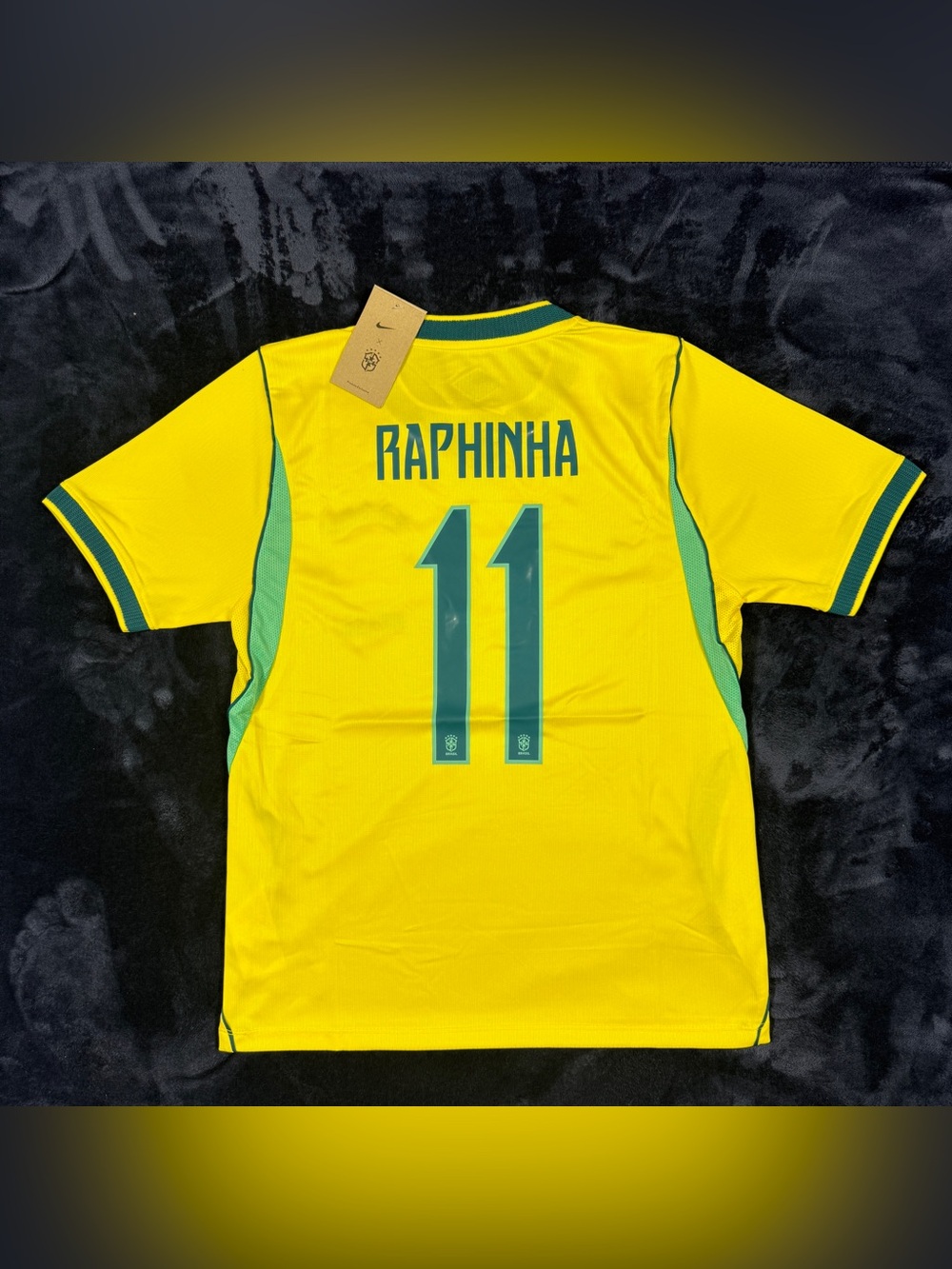 Brazil 2026 World Cup Home Jersey Raphinha #11
